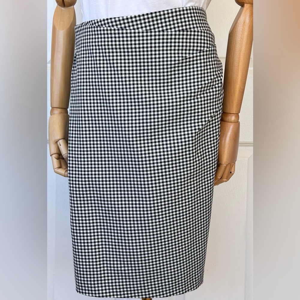 J. Jill Faux Wrap Skirt Houndstooth Size‎ Medium